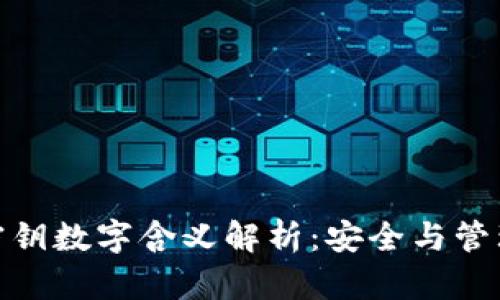 TP钱包密钥数字含义解析：安全与管理的关键